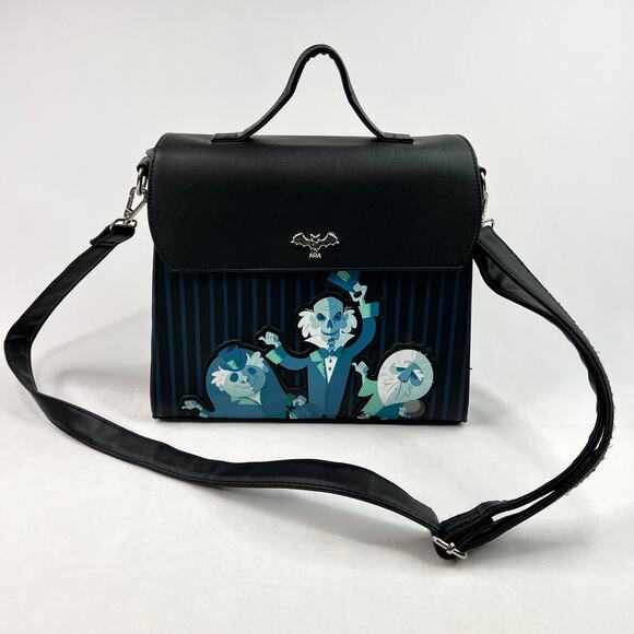 Loungefly Hot Topic Hitchhiking Ghost Crossbody Bag - Picture 1 of 10